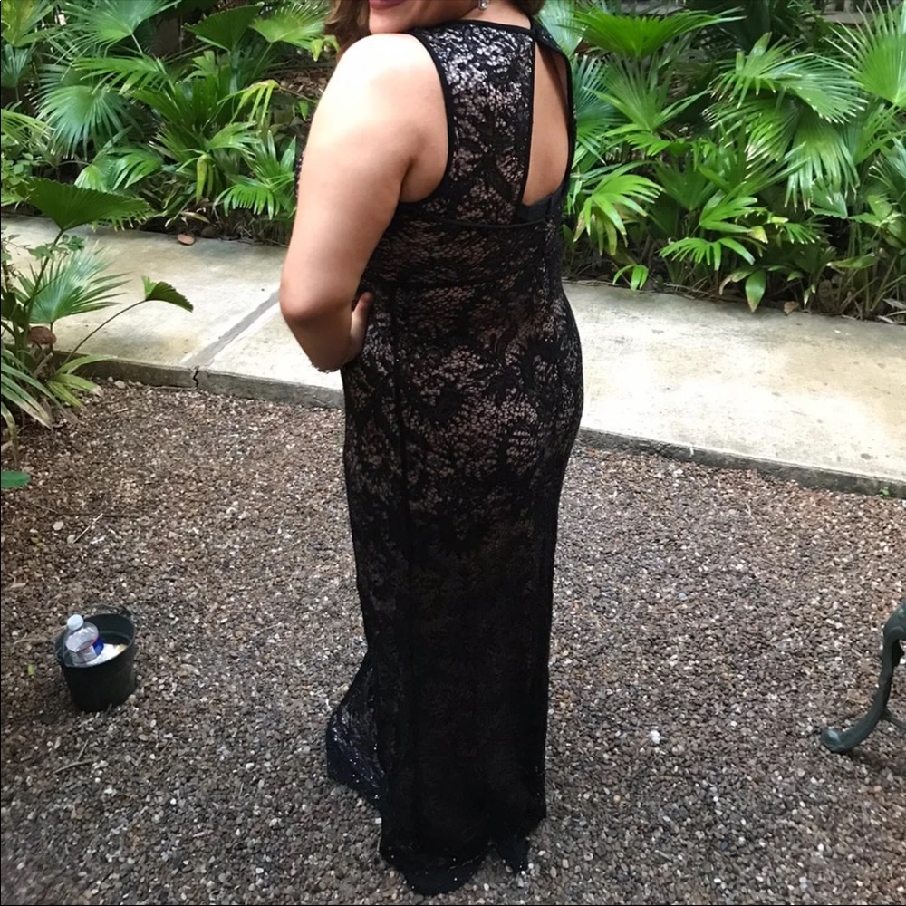 David’s Bridal Long Formal Sequence Gown - image 3